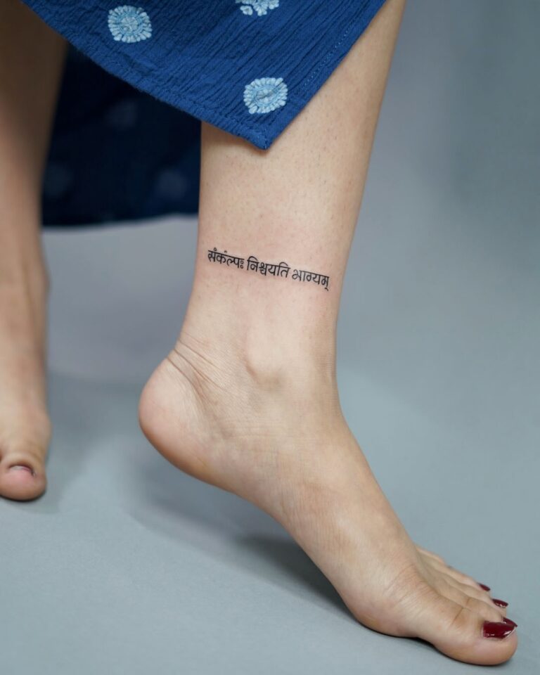 The Allure of Ankle Tattoos: A Statement in Every Step - Cleo Diva