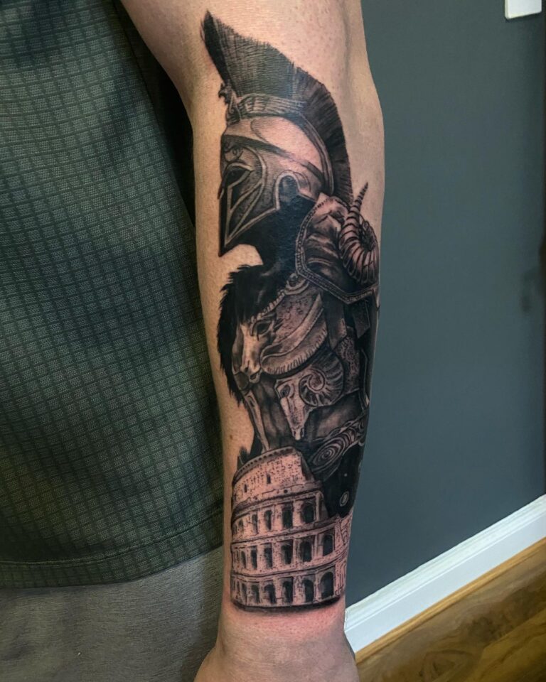 Roman Tattoos: Symbols of Strength, Honor, and Timeless Tradition ...
