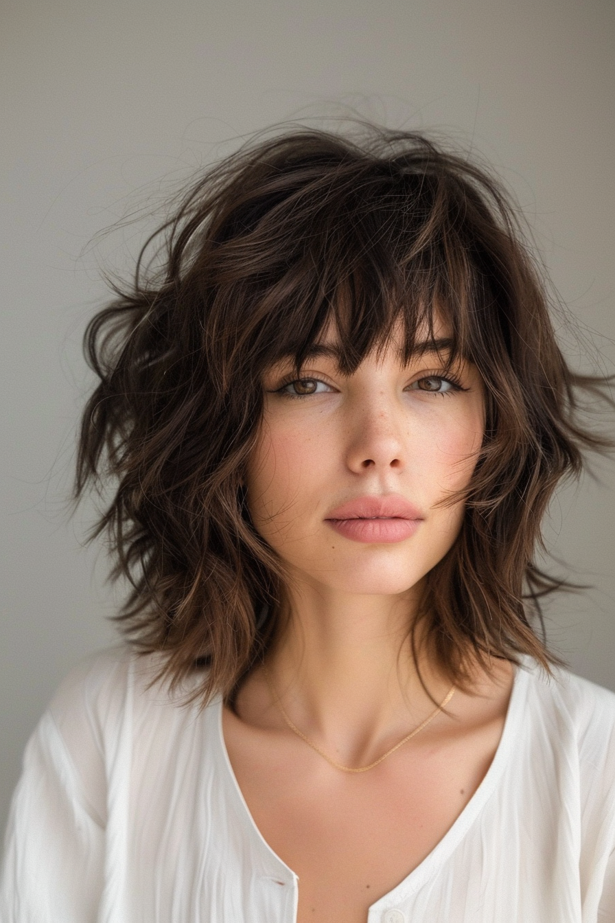 Textured Shag Haircuts That Look Effortless, Voluminous, and Full of ...